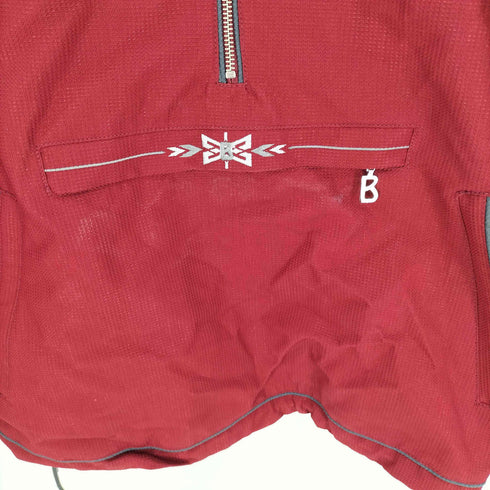 ボグナー BOGNER ロゴ刺繍 襟裏フリース ハーフジップ スキー アノラック ジャケット メンズ 170
