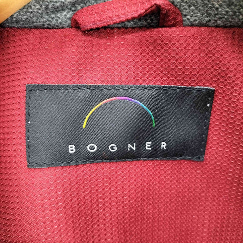 ボグナー BOGNER ロゴ刺繍 襟裏フリース ハーフジップ スキー アノラック ジャケット メンズ 170