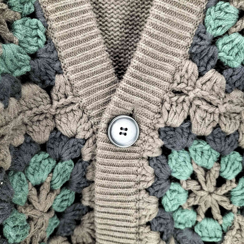 ジエダ Jieda 22SS Crochet Knit Cardigan メンズ FREE