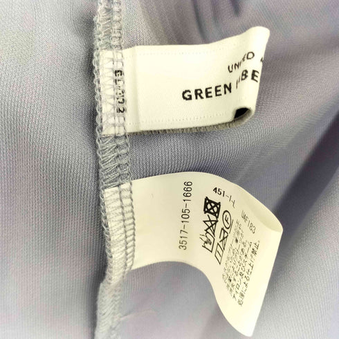 ユナイテッドアローズグリーンレーベルリラクシング UNITED ARROWS green label relaxing シフォン ドッキング プルオーバー カットソー レディース FREE
