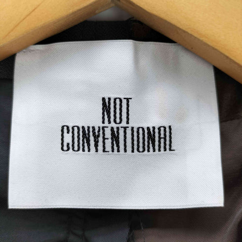 ノットコンベンショナル NOT CONVENTIONAL 再構築 リメイク スウェード切り替え テーラードジャケット メンズ 40r