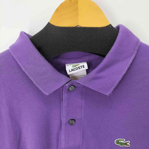 ラコステ LACOSTE ロゴワッペンS/Sポロシャツ メンズ 8