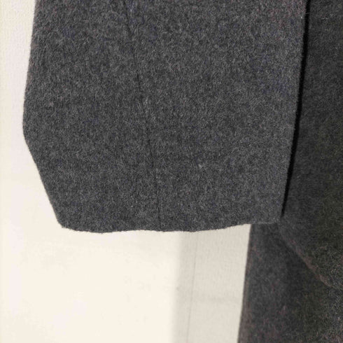 モトマチゼラール MOTOMACHI Zelal ウール混 ジップアップ フーデッド コート レディース