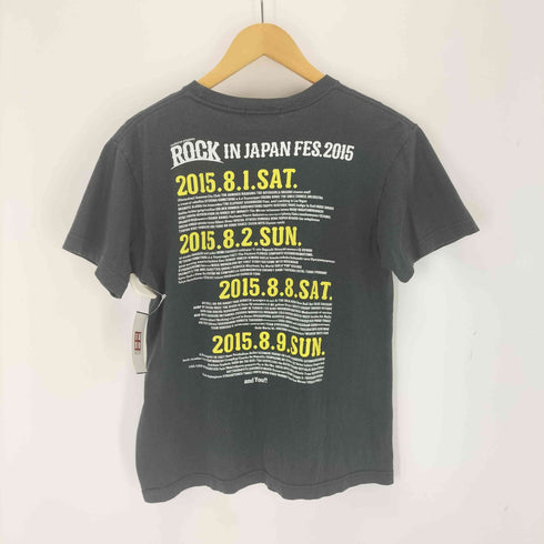 【rockin'on】2015 半袖Tシャツ 黒 S メンズ JPN:S