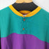 ジターノ GitaNo 90S マルチカラーヘンリーネックS/S TEE ブロックパターン メンズ JPN:L