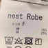 ネストローブ nest Robe オバーサイズフリルブラウス レディース F