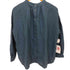 ネストローブ nest Robe バンドカラーリネンシャツ レディース F