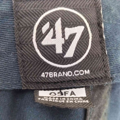 フォーティセブンブランド 47 BRAND チーム ロゴ 刺繍 6パネル ベースボールキャップ メンズ