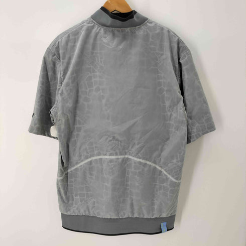 ナイキ NIKE 袖ロゴ刺繍 S/Sジップアップブルゾン 裏地メッシュ 撥水 メンズ JPN:L