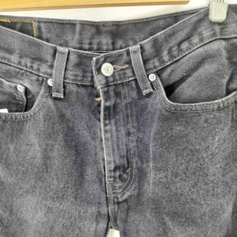 リーバイス Levis 505 ストレートブラックデニムパンツ メンズ W32 L30
