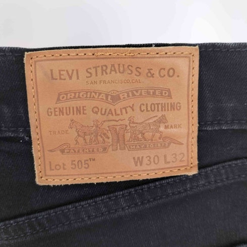 リーバイス Levis 505 REGULAR ストレッチ レギュラーストレート ジップフライ デニム パンツ BIG E メンズ W30 L32