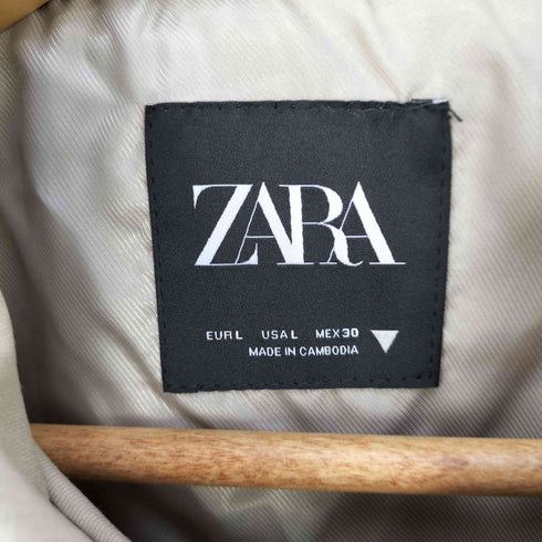 ザラ ZARA コントラストテープ ジャケット レディース import:L