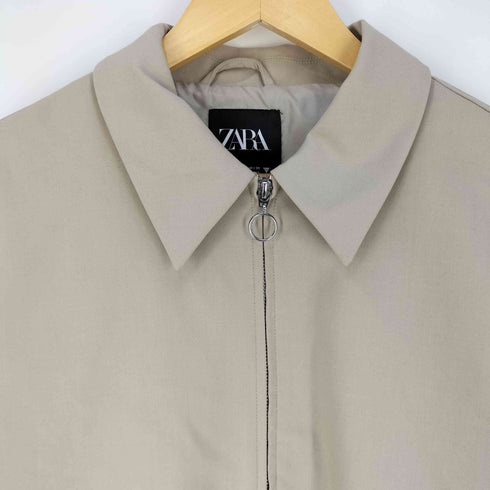 ザラ ZARA コントラストテープ ジャケット レディース import:L