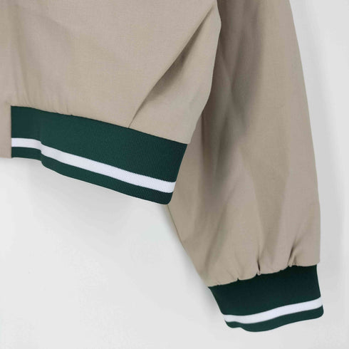 ザラ ZARA コントラストテープ ジャケット レディース import:L