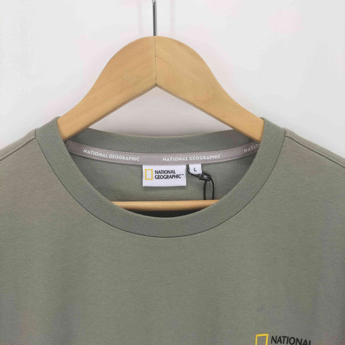 national geographic プリントクルーネックTシャツ メンズ JPN:L