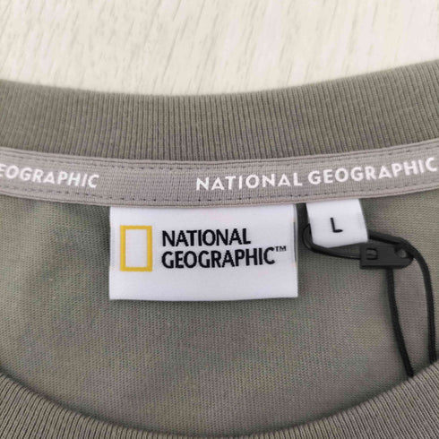 national geographic プリントクルーネックTシャツ メンズ JPN:L