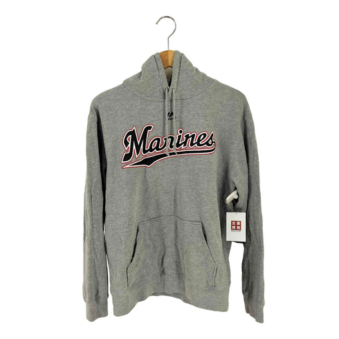 マジェスティック MAJESTIC ロゴプリント プルオーバーパーカー メンズ import:L