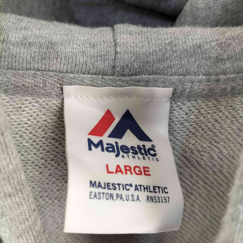 マジェスティック MAJESTIC ロゴプリント プルオーバーパーカー メンズ import:L