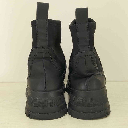 ザラ ZARA ブロックヒール ショートブーツ レディース JPN:24