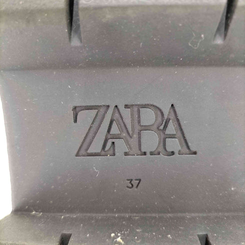 ザラ ZARA ブロックヒール ショートブーツ レディース JPN:24