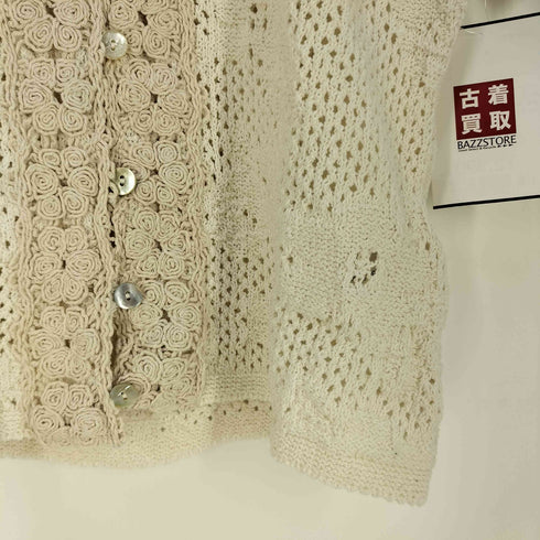 ザラ ZARA クロシェカーディガン レディース import:L