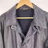 SERAPHIN フランス製 裏地カシミヤ混 DEER LEATHER ディアスキン 鹿革 ロング チェスター コート チンスト メンズ EUR:52