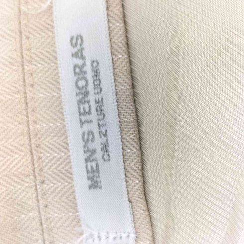 メンズティノラス MENS TENORAS 3ピースセットアップ 3Bテーラードジャケット メンズ LLARGE