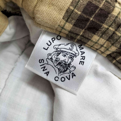 シナコバ SINA COVA 刺繍ロゴ 2タックパンツ メンズ M