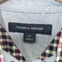 トミーヒルフィガー TOMMY HILFIGER チェック柄 ロゴ刺繍 ボタンダウン ショートスリーブシャツ メンズ import:S