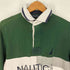 ノーティカ NAUTICA SLIM FIT ロゴ刺繍 ラガーシャツ ポロシャツ メンズ import:S