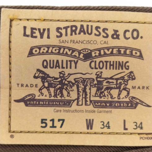リーバイス Levis 517 ブーツカットデニムパンツ メンズ 34X34