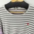 プレイコムデギャルソン PLAY COMME des GARCONS ハートワッペンボーダーL/Sカットソー メンズ JPN:XL