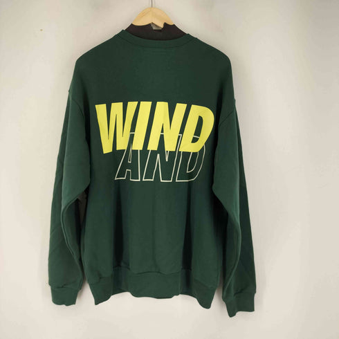 ウィンダンシー WIND AND SEA 両面プリントクルーネックスウェット メンズ JPN:XL