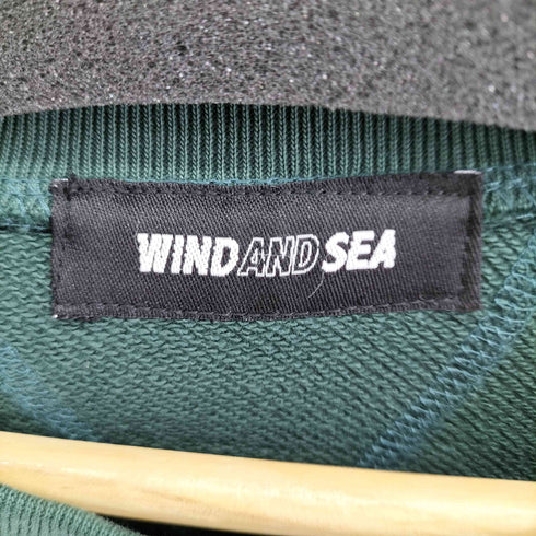 ウィンダンシー WIND AND SEA 両面プリントクルーネックスウェット メンズ JPN:XL