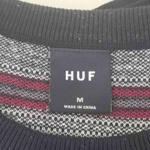ハフ HUF BAD NEWS CREWNECK SWEATER メンズ JPN:M