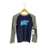 ナイキ NIKE 00s フロントラバーロゴプリント バイカラーラグランL/Sカットソー Y2K レディース JPN:M