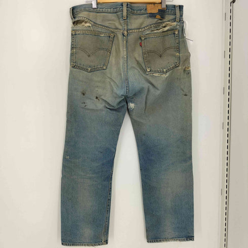 リーバイス Levis 90S 555刻印 バレンシア工場 501 セルビッチダメージデニム メンズ