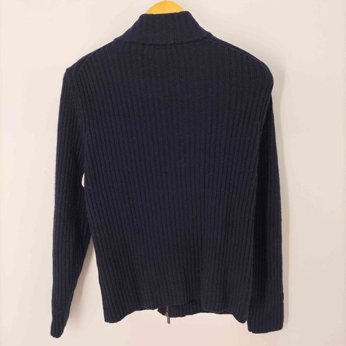 ユニクロプラスジェイ UNIQLO+J ミドルゲージリブフルジップセーター メンズ JPN:S