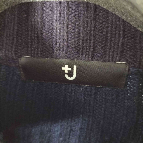 ユニクロプラスジェイ UNIQLO+J ミドルゲージリブフルジップセーター メンズ JPN:S
