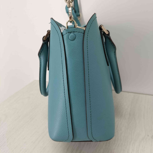 ケイトスペード Kate spade 2WAY レザーハンドバッグ ショルダーバッグ エメラルドグリーン レディース