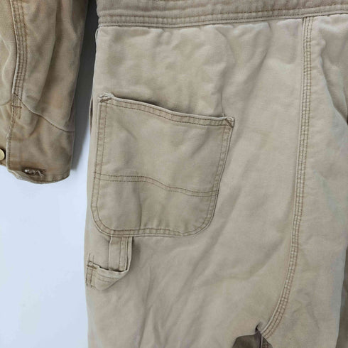 カーハート Carhartt USA製 ダック オールインワン つなぎ ジャンプスーツ 裏地キルティング メンズ