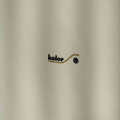 カラー kolor 22SS ドッキング Pe鹿の子ポロシャツ メンズ JPN:3