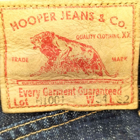 ウエアハウス WAREHOUSE H1001 HOOPER JEANS ボタンフライデニムパンツ メンズ 34