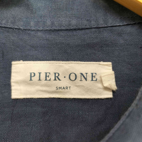 PIER ONE リネン100 オックスフォードシャツ メンズ 2XL