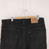 リーバイス Levis USA製 ボタン裏511刻印 505 後染め ブラック デニムパンツ メンズ 42inch