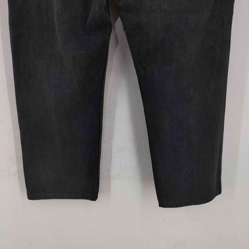 リーバイス Levis USA製 ボタン裏511刻印 505 後染め ブラック デニムパンツ メンズ 42inch