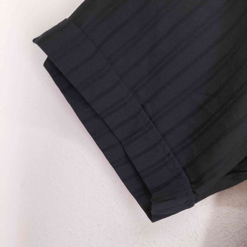 キューバベラ CUBAVERA レーヨンポリ ステッチデザイン開襟ア発 メンズ JPN:M