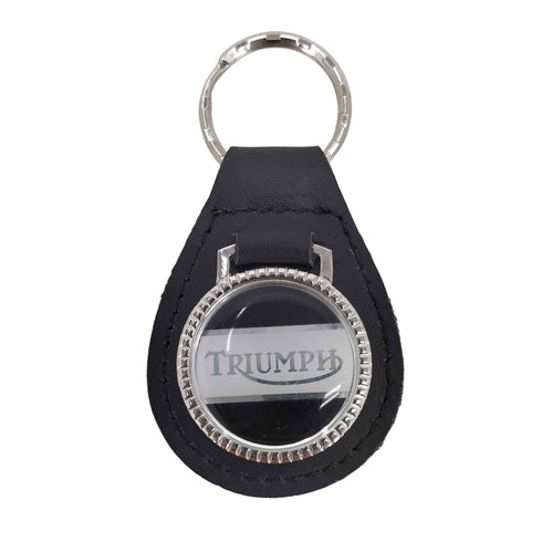 TRIUMPH レザーキーホルダー メンズ