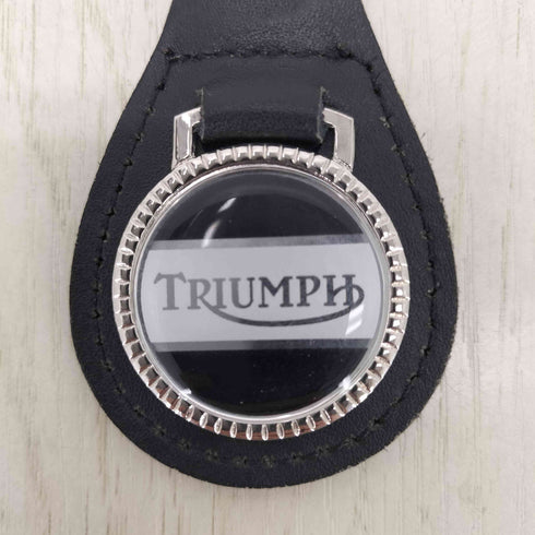 TRIUMPH レザーキーホルダー メンズ