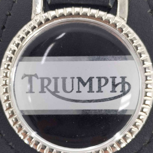 TRIUMPH レザーキーホルダー メンズ